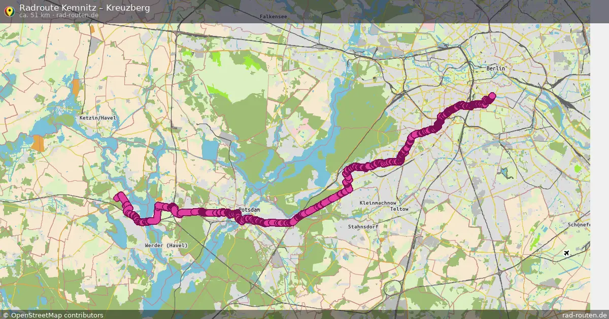 Radtour Kemnitz – Kreuzberg