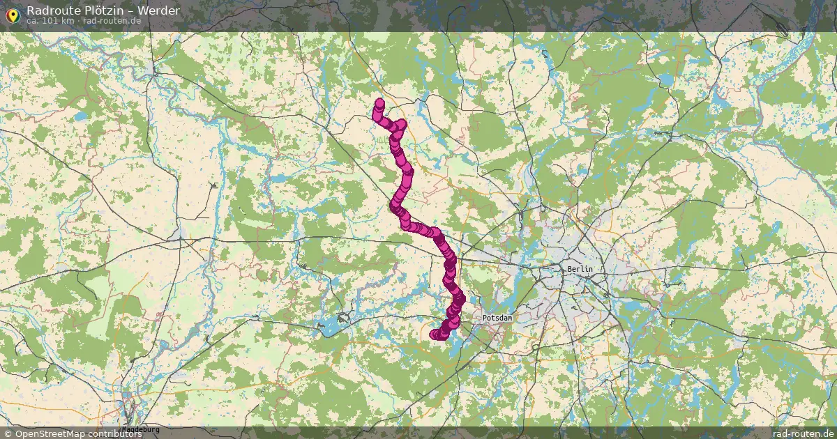 Radtour Plötzin – Werder