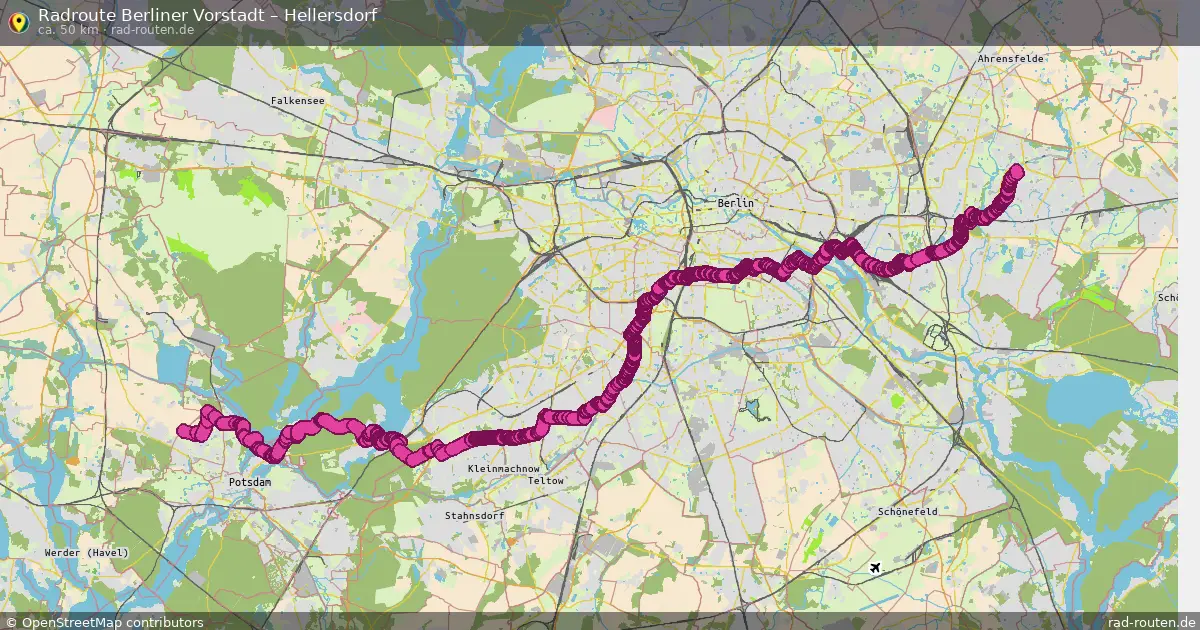 Radtour Berliner Vorstadt – Hellersdorf