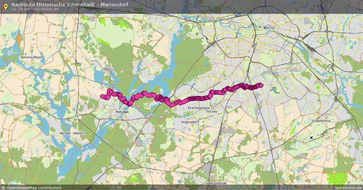Radtour Bornstedt – Mariendorf