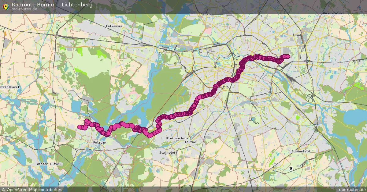 Radtour Drewitz – Lichtenberg