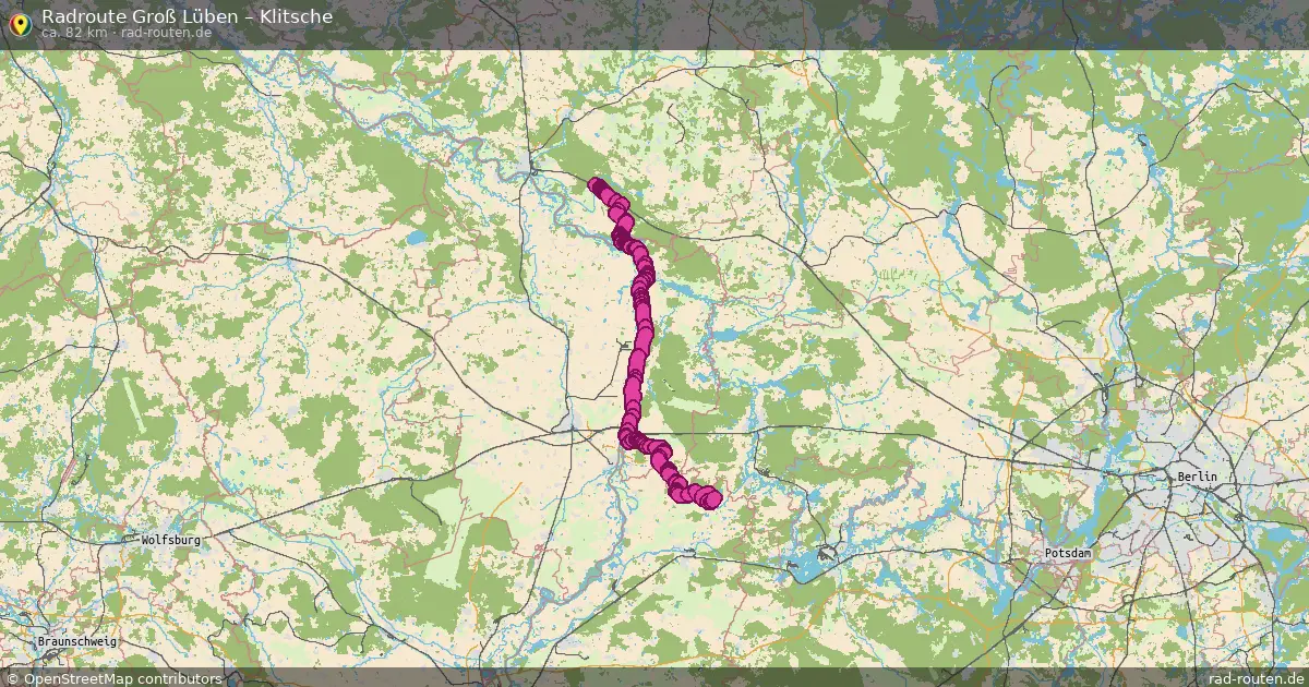 Radtour Groß Lüben – Klitsche