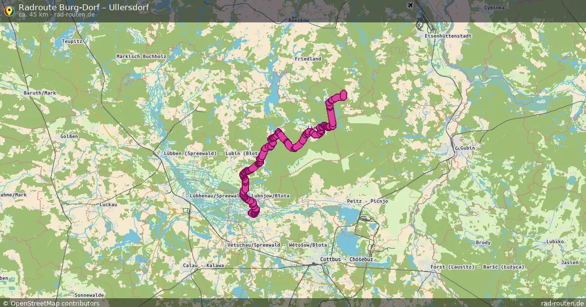 Radtour Burg-Dorf – Ullersdorf