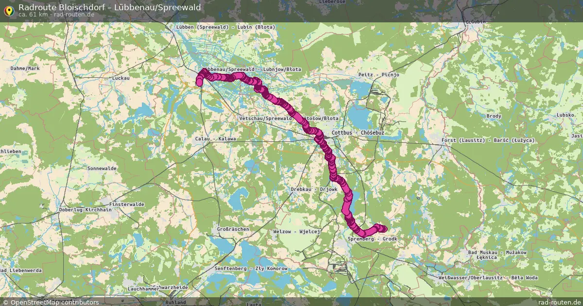 Radtour Bloischdorf – Lübbenau Spreewald