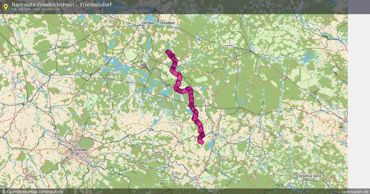 Radtour Friedrichshain – Friedersdorf