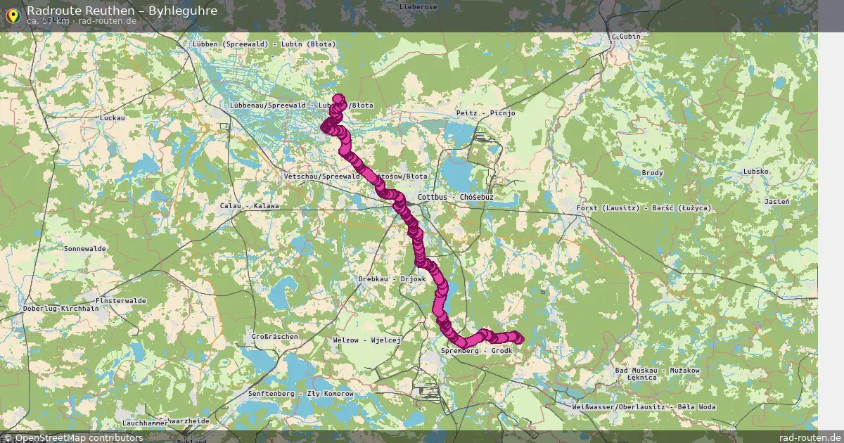 Radtour Reuthen – Byhleguhre