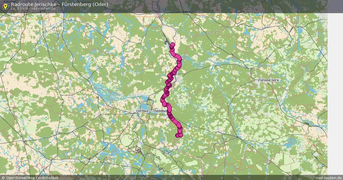 Radtour Jerischke – Fürstenberg (Oder)