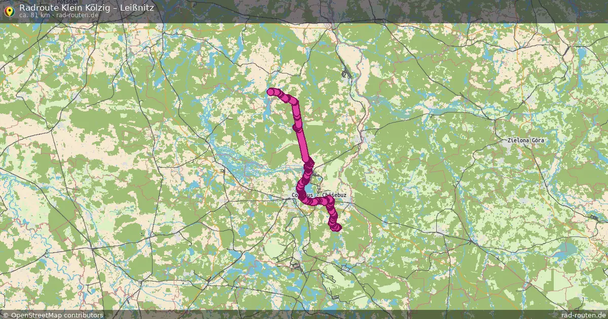 Radtour Klein Kölzig – Leißnitz