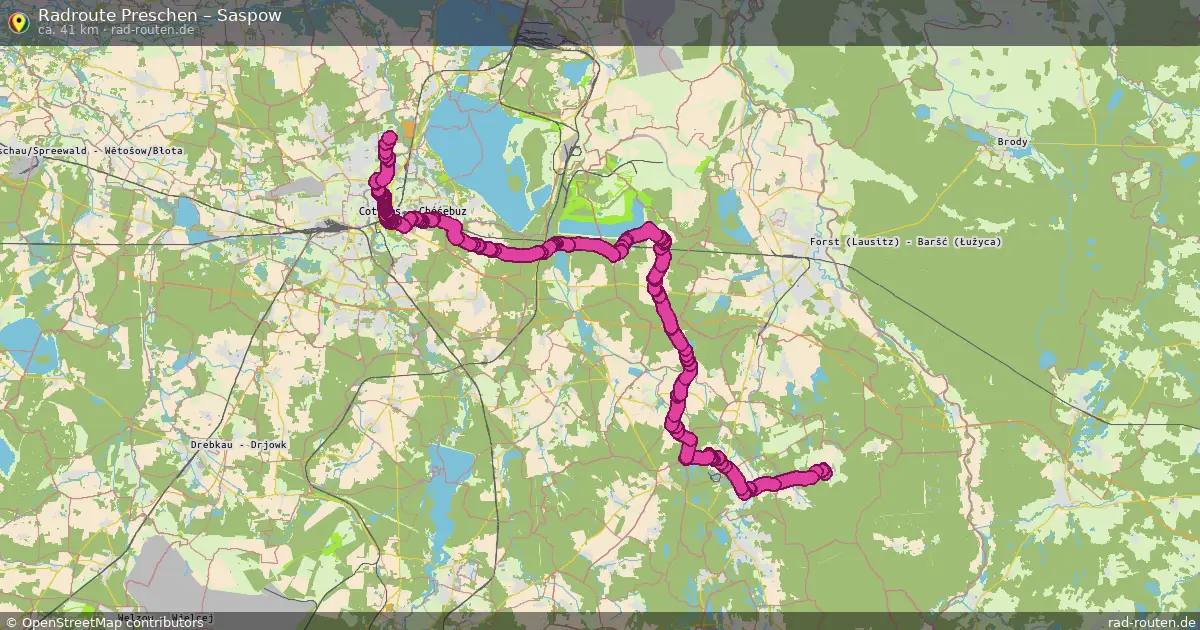 Radtour Preschen – Saspow