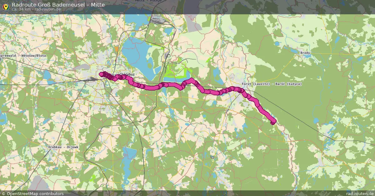 Radtour Groß Bademeusel – Mitte