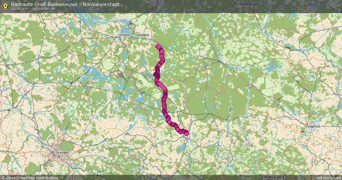 Radtour Groß Bademeusel – Nikolaivorstadt