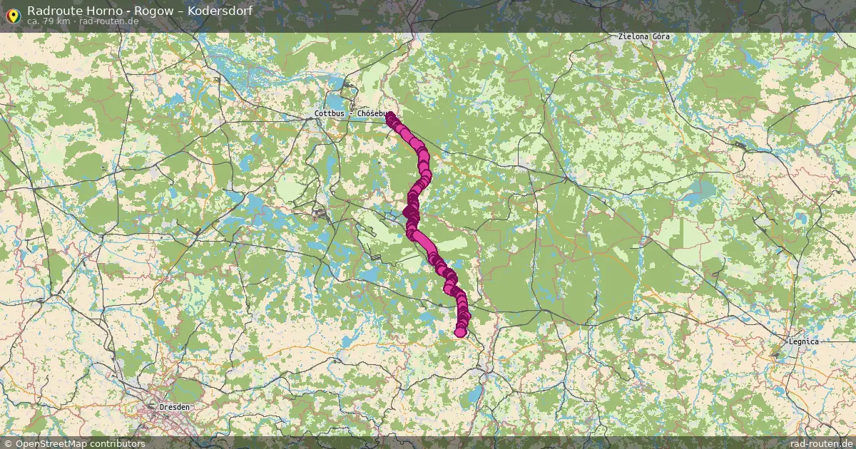 Radtour Horno - Rogow – Kodersdorf