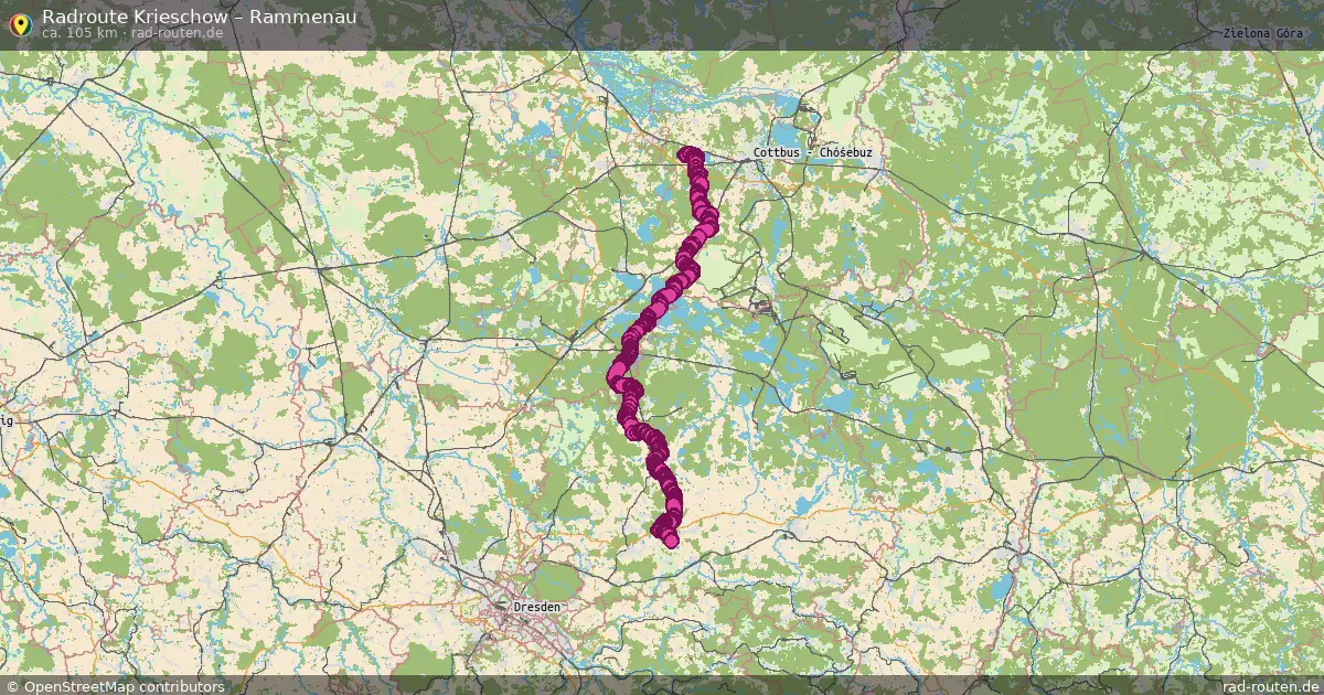 Radtour Krieschow – Rammenau