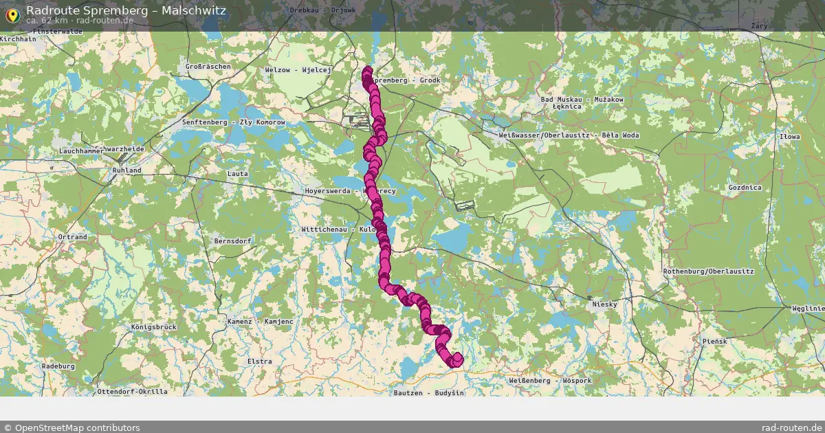 Radtour Spremberg – Malschwitz