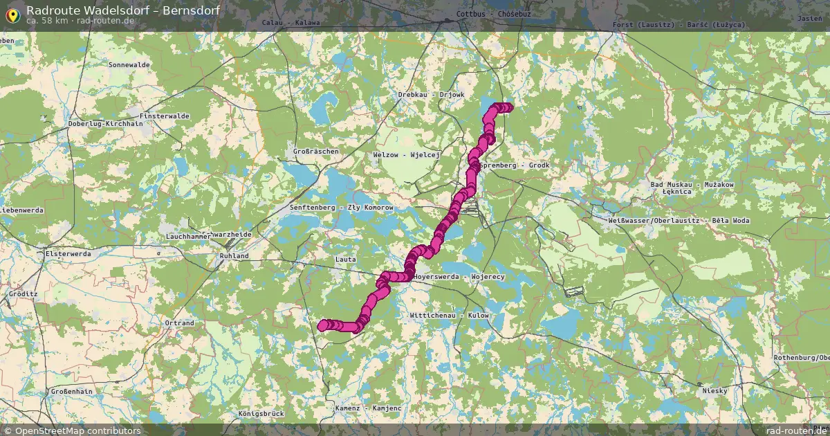 Radtour Wadelsdorf – Bernsdorf