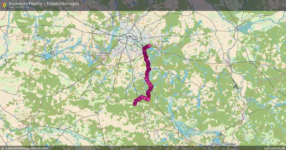Radtour Paplitz – Friedrichshagen