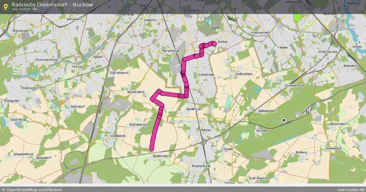 Radtour Diedersdorf – Buckow