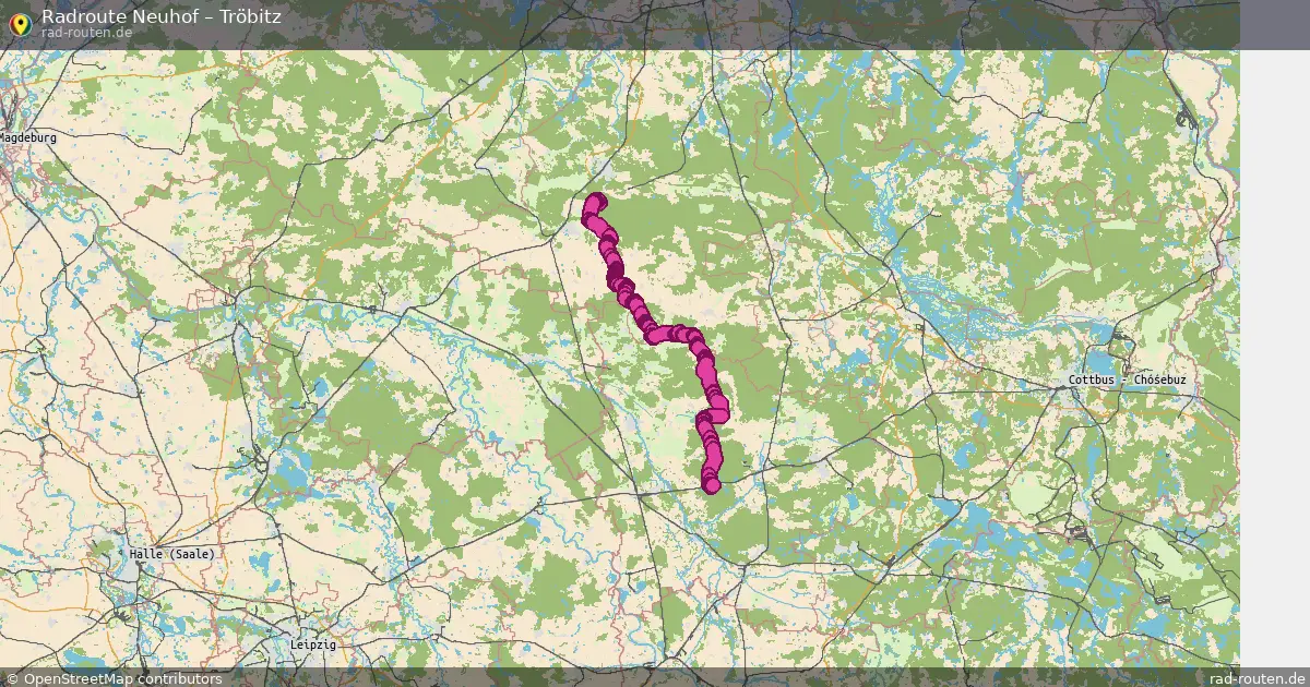 Radtour Neuhof – Tröbitz