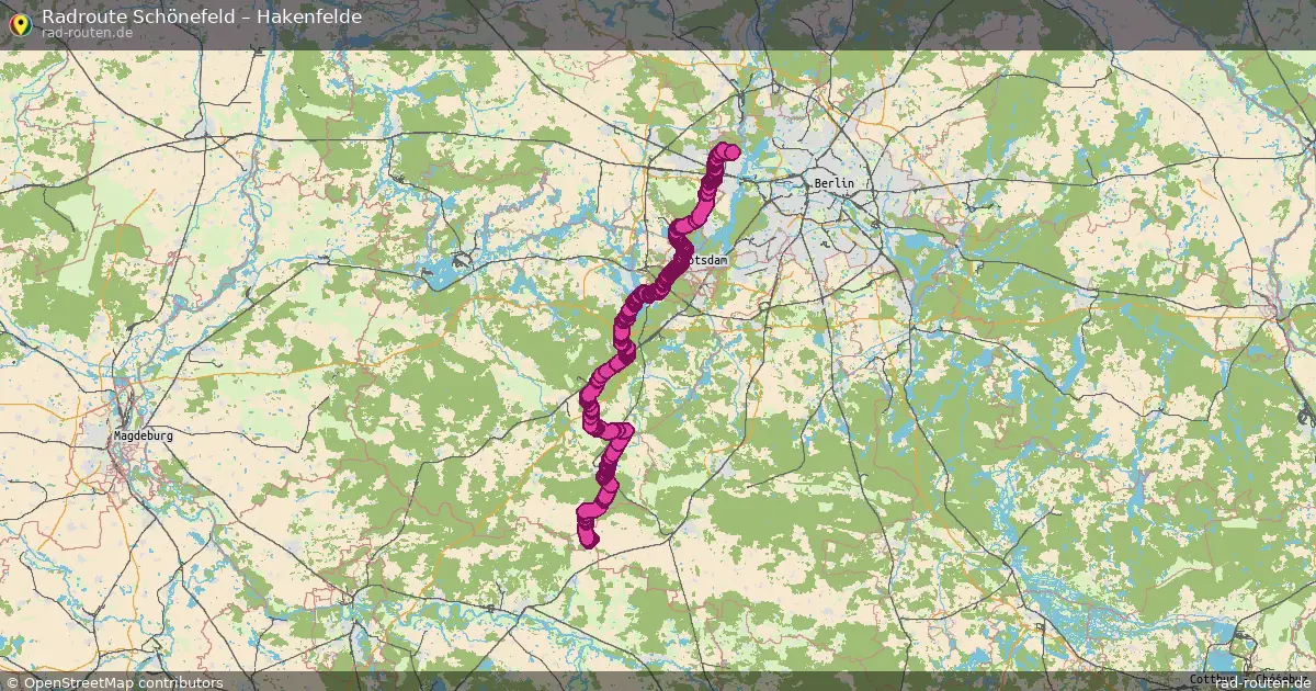 Radtour Schönefeld – Hakenfelde