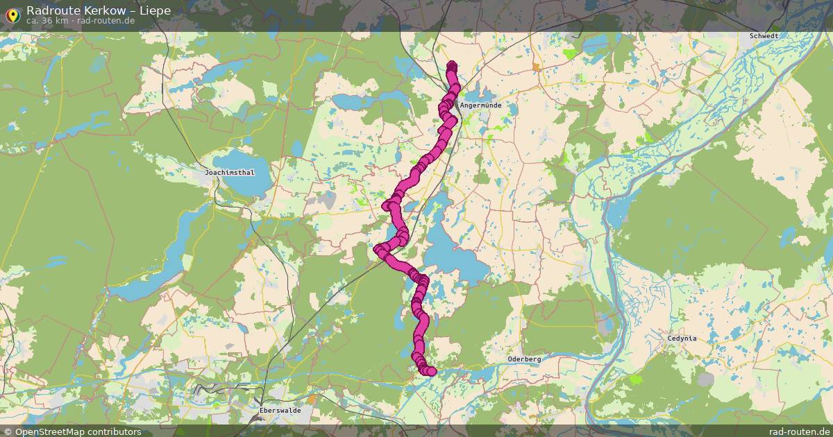 Radtour Kerkow – Liepe