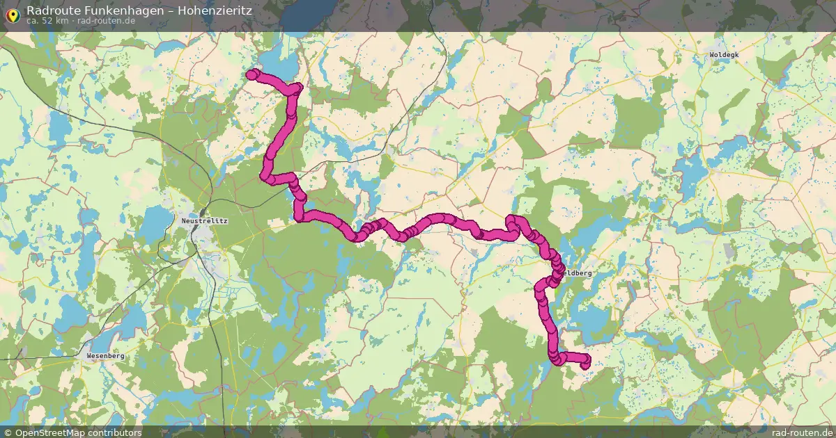 Radtour Funkenhagen – Hohenzieritz