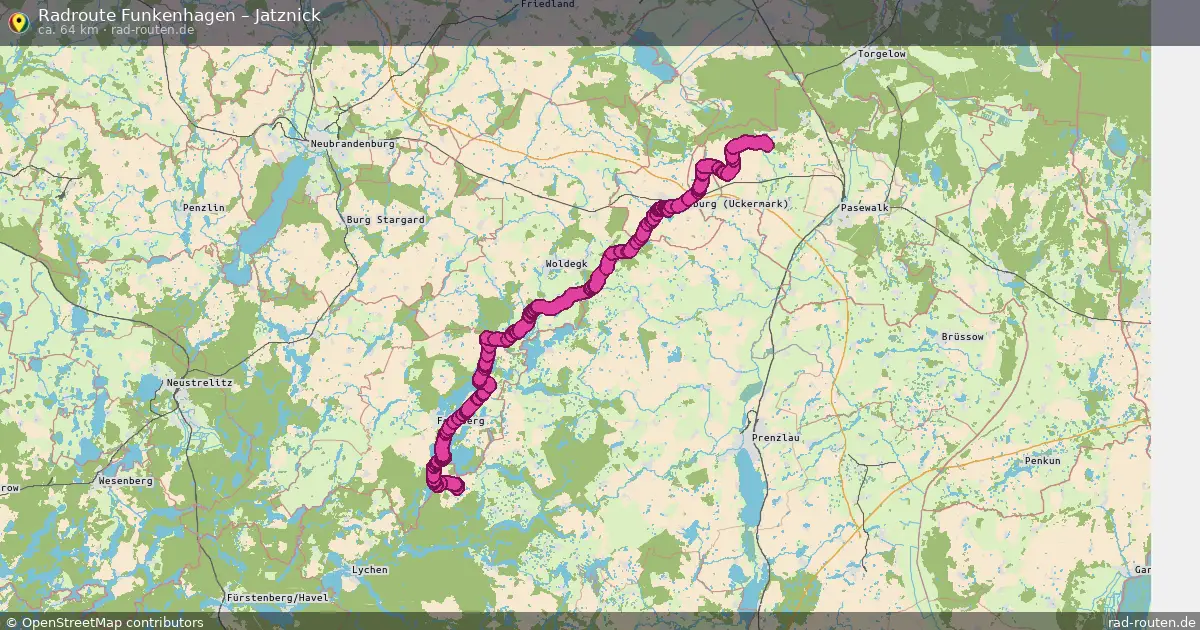Radtour Funkenhagen – Jatznick