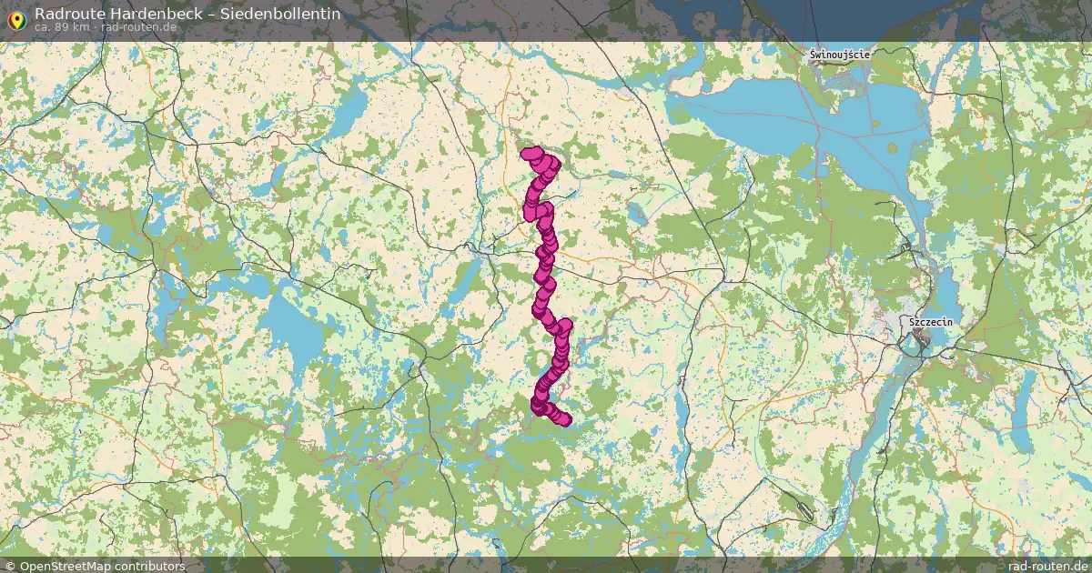 Radtour Hardenbeck – Siedenbollentin