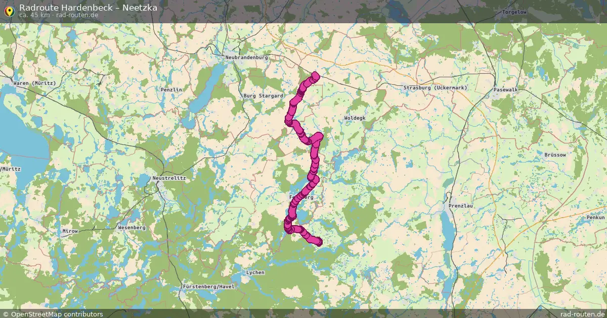 Radtour Hardenbeck – Neetzka