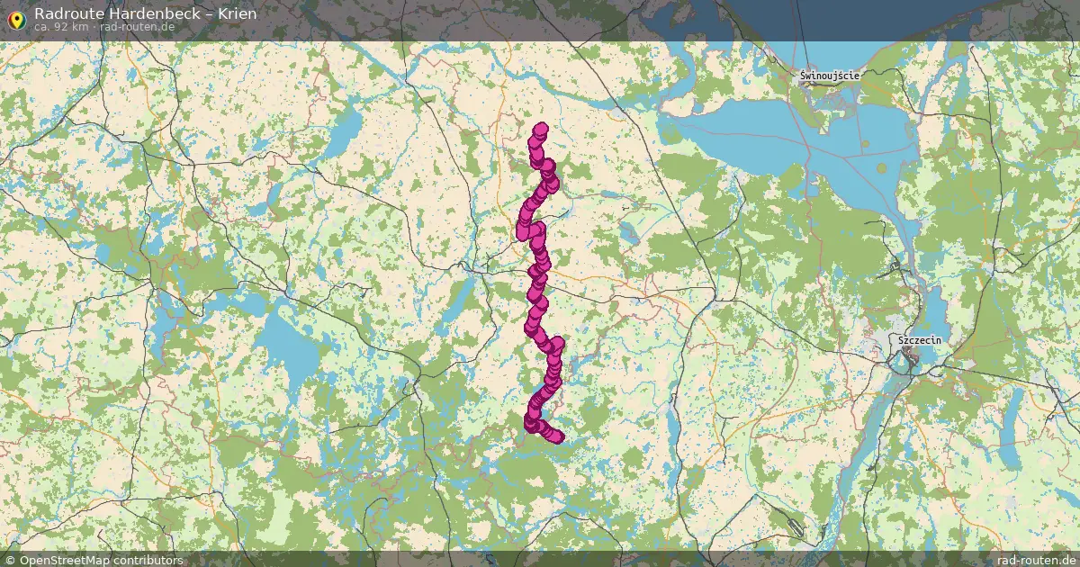 Radtour Hardenbeck – Krien