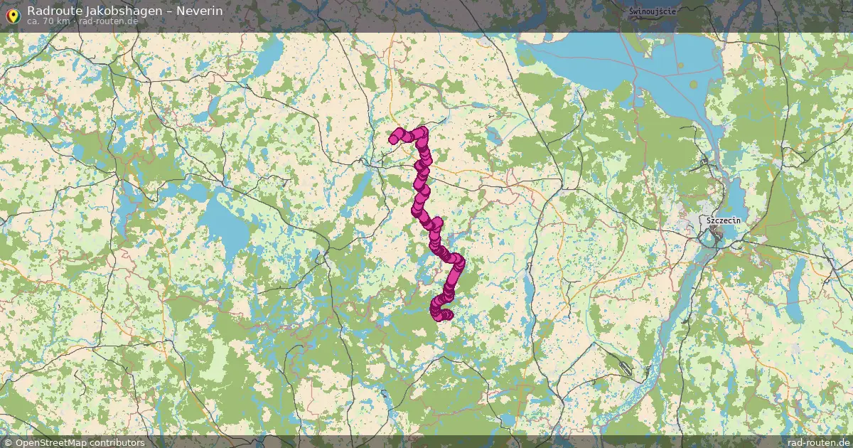 Radtour Jakobshagen – Neverin
