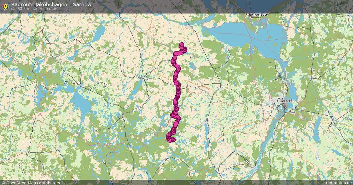 Radtour Jakobshagen – Sarnow