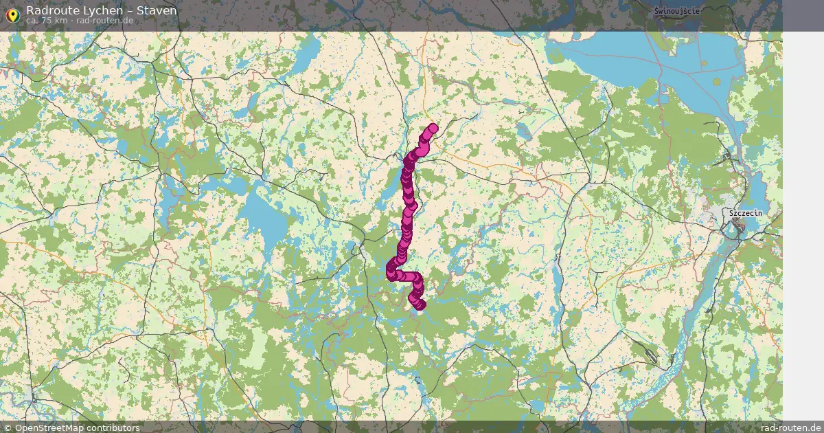 Radtour Lychen – Staven