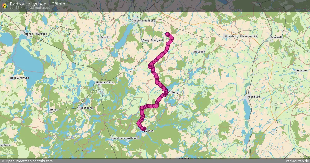 Radtour Lychen – Cölpin