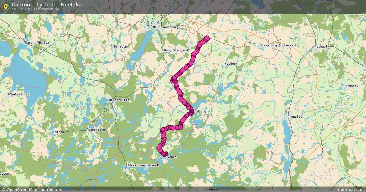 Radtour Lychen – Neetzka