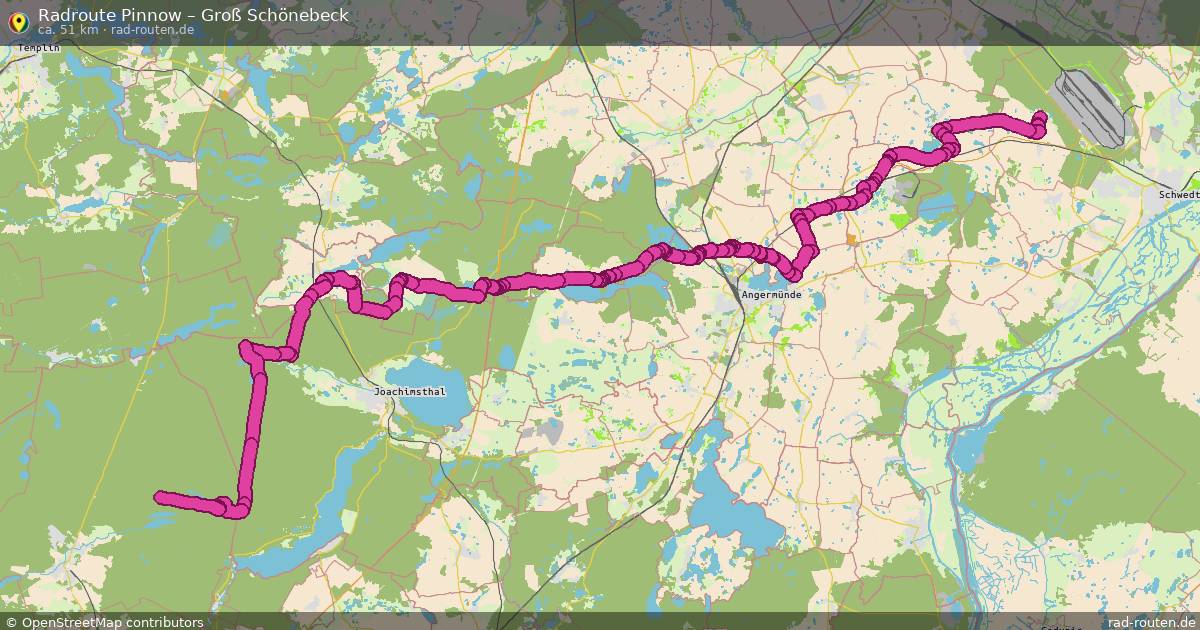 Fahrradroute Schwedt Oder – Groß Schönebeck