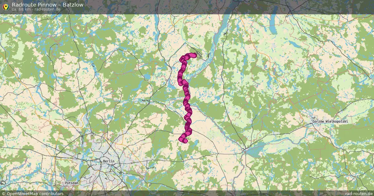 Radtour Pinnow – Batzlow