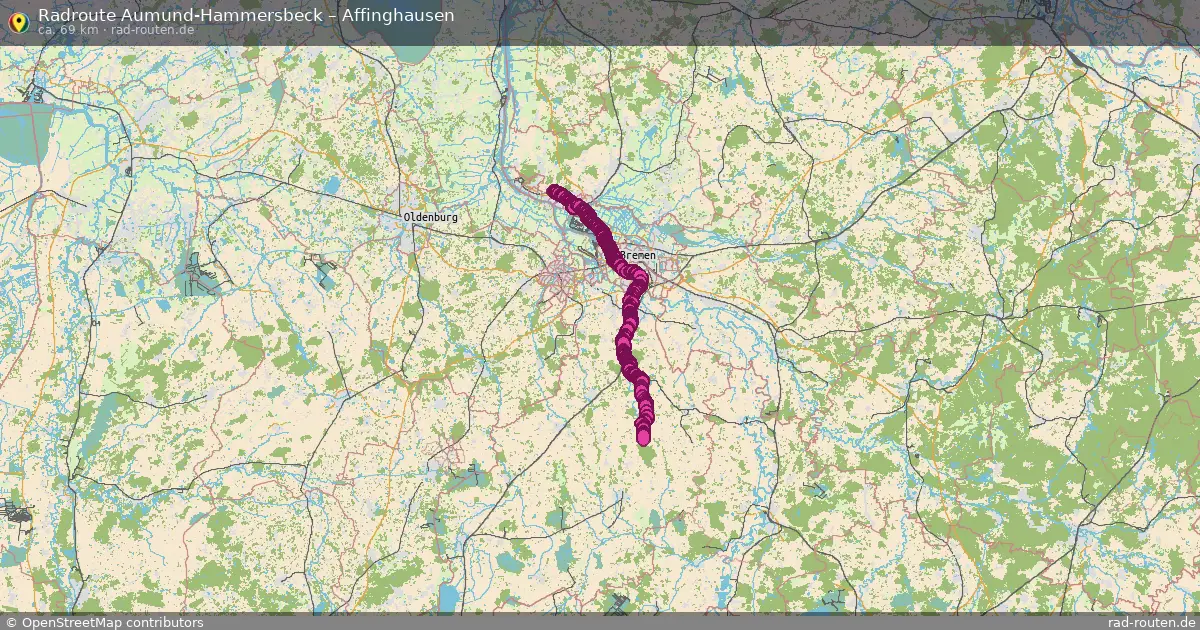 Radtour Aumund-Hammersbeck – Affinghausen