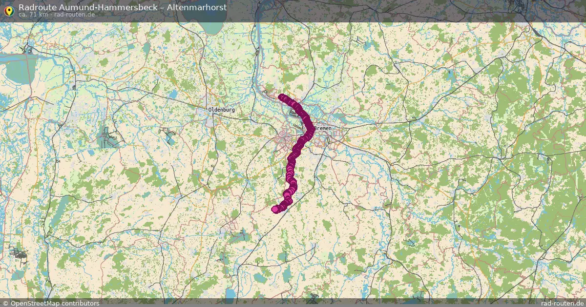 Radtour Aumund-Hammersbeck – Altenmarhorst