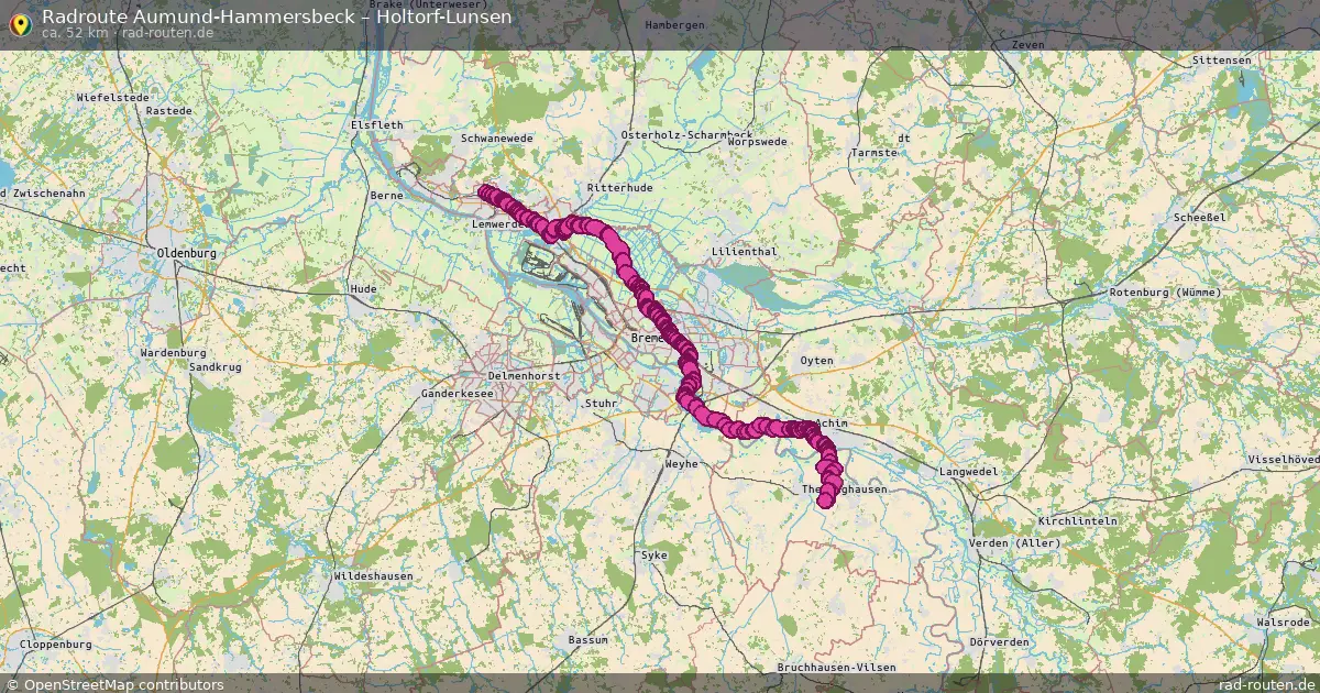 Radtour Aumund-Hammersbeck – Holtorf-Lunsen