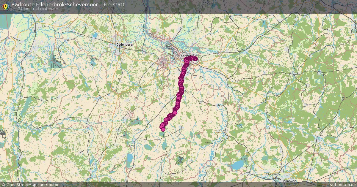 Radtour Ellenerbrok-Schevemoor – Freistatt
