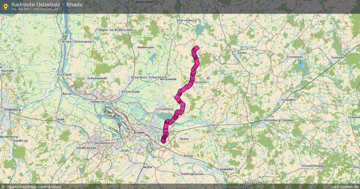 Radtour Osterholz – Rhade