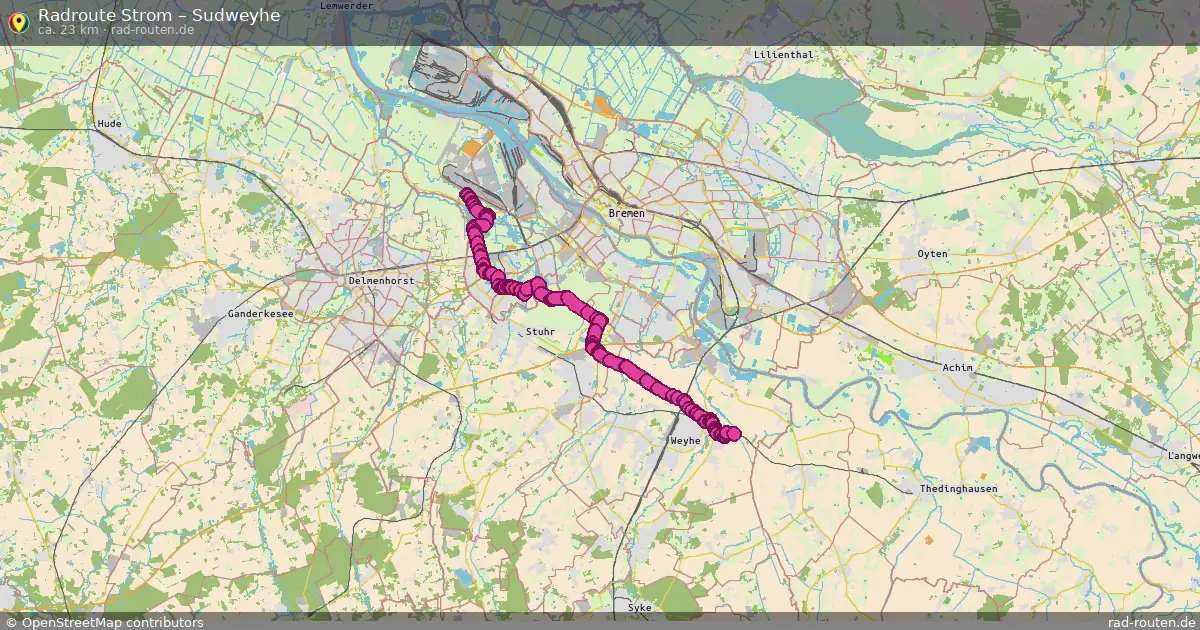 Radtour Strom – Sudweyhe