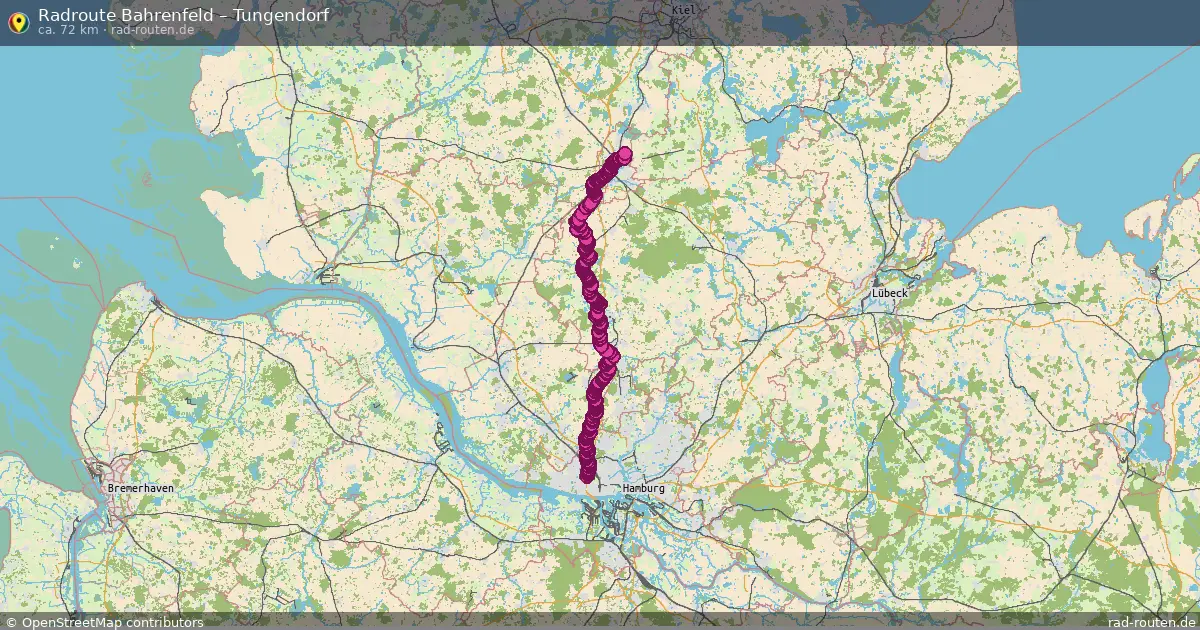 Radtour Bahrenfeld – Tungendorf