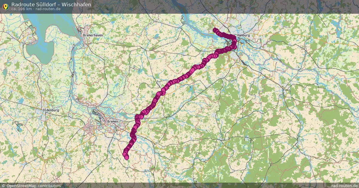 Radtour Sülldorf – Radbruch