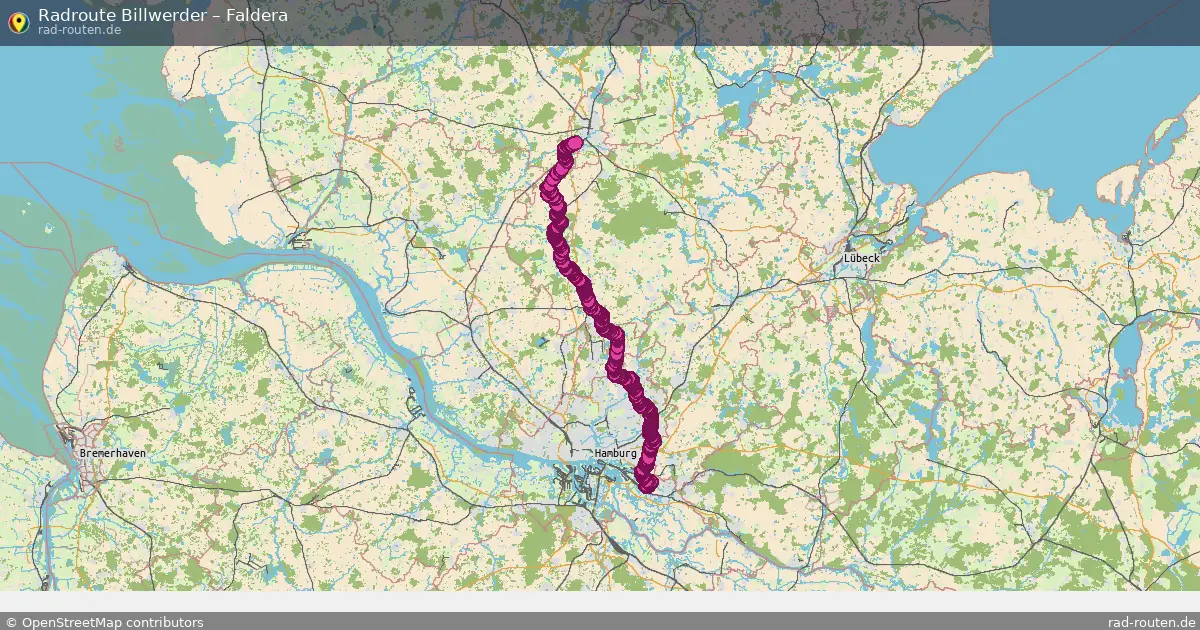 Radtour Billwerder – Faldera