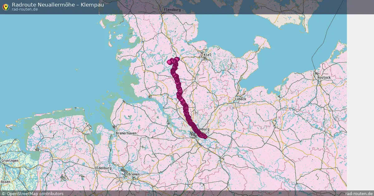 Radtour Neuallermöhe – Kasseburg