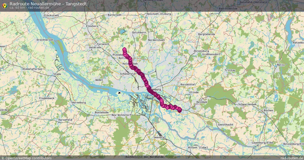 Radtour Neuallermöhe – Tangstedt