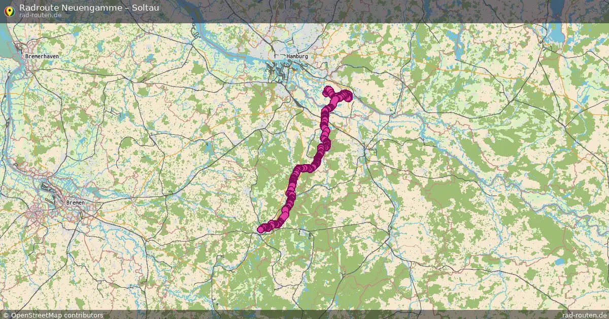 Radtour Neuengamme – Soltau