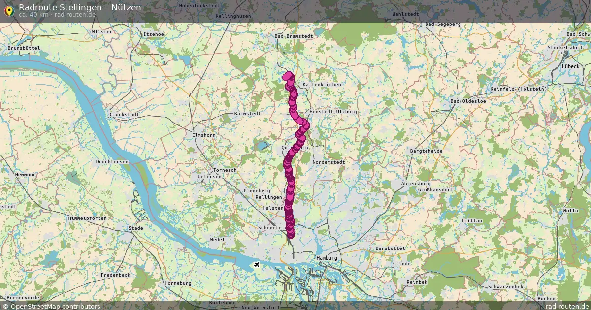 Radtour Stellingen – Nützen
