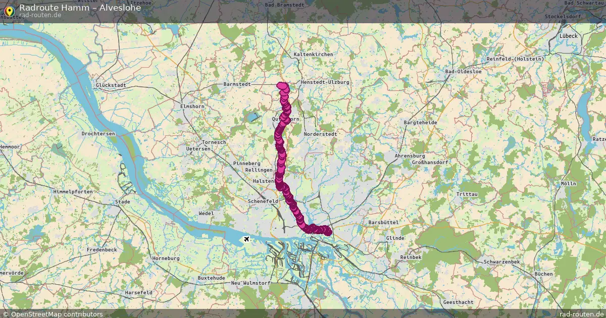 Radtour Hamm – Alveslohe